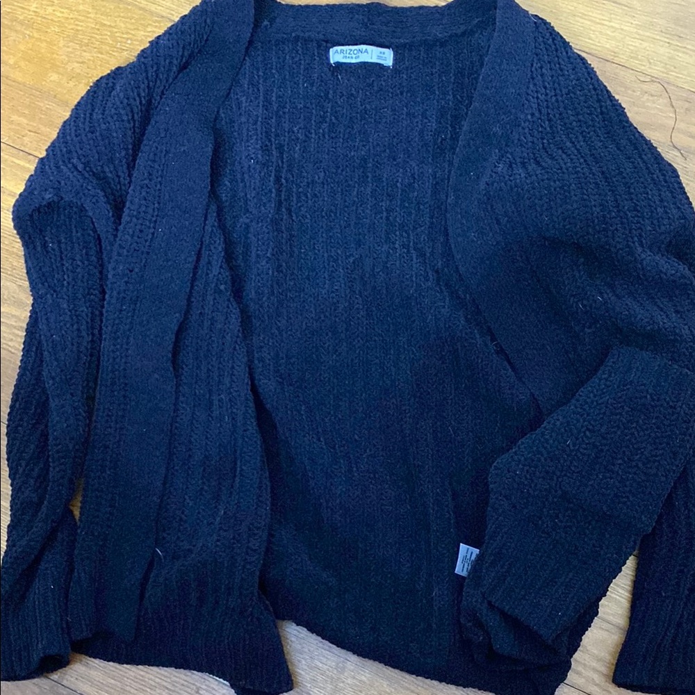 Arizona Black Knit Cardigan